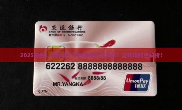 哪个平台支持企业贷款