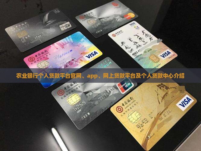 农业银行个人贷款平台