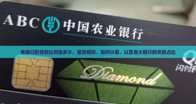 各银行的贷款比例