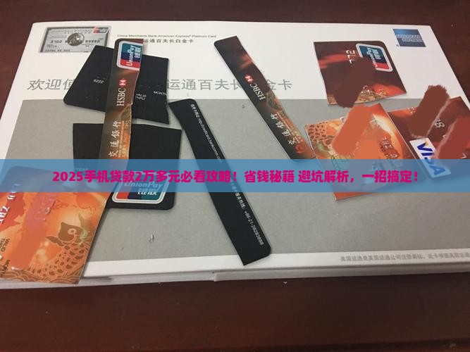 手机上怎么贷款2万多元