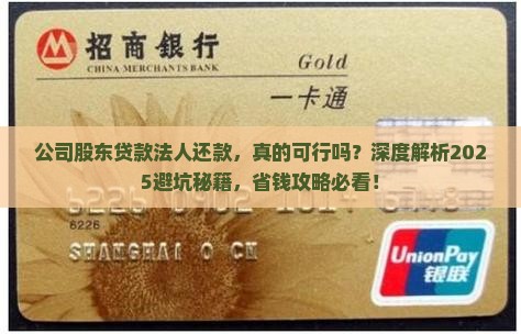 公司股东贷款法人还款 公司股东贷款法人还款