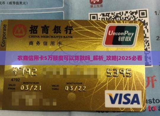 农商信用卡5万额度可以贷款吗 农商信用卡5万额度可以贷款吗