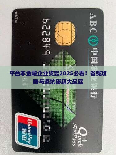 平台非金融企业贷款