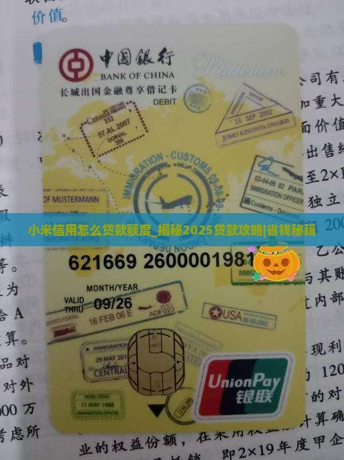 小米信用怎么贷款额度