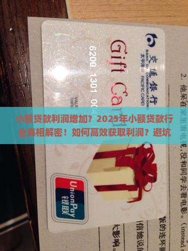 小额贷款利润增加