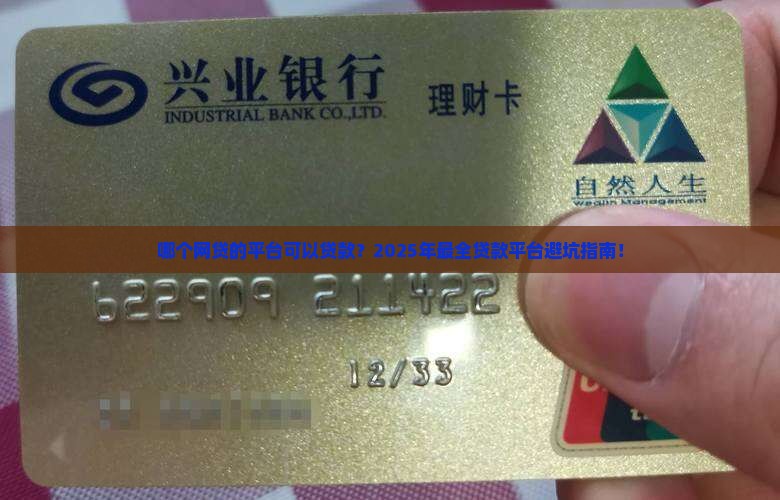 哪个网贷的平台可以贷款