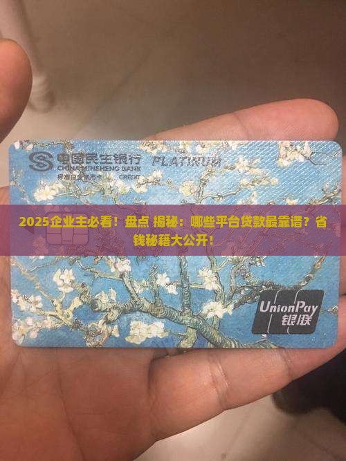 哪些平台可以企业主贷款