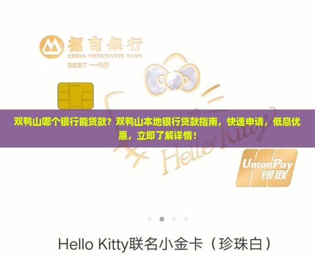 双鸭山哪个银行能贷款