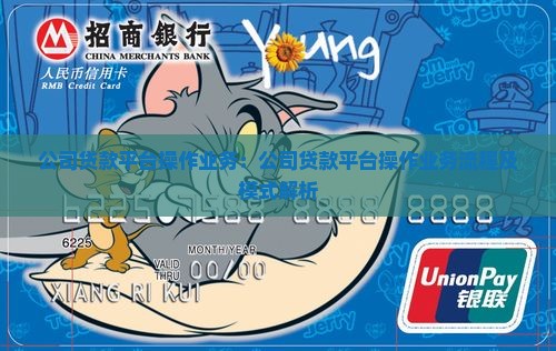 公司贷款平台操作业务 公司贷款平台操作业务