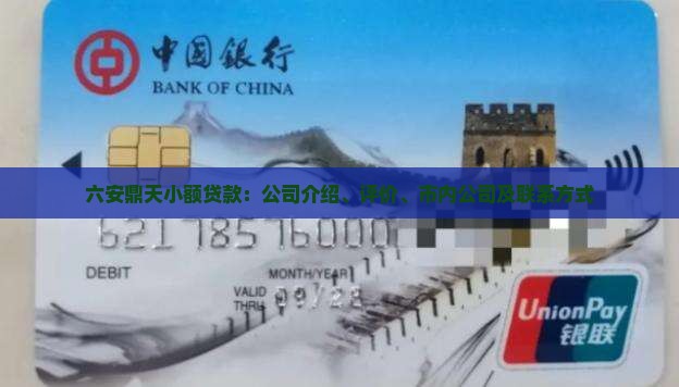 六安鼎天小额贷款