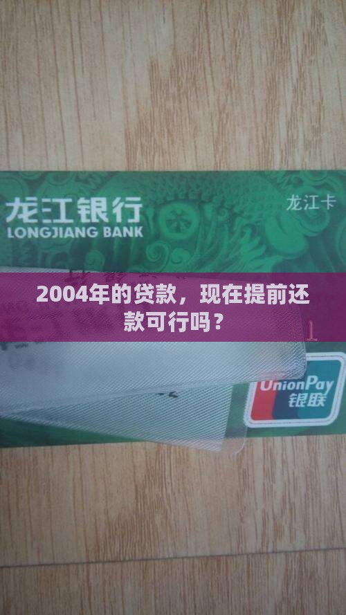 2004年贷款提前还款
