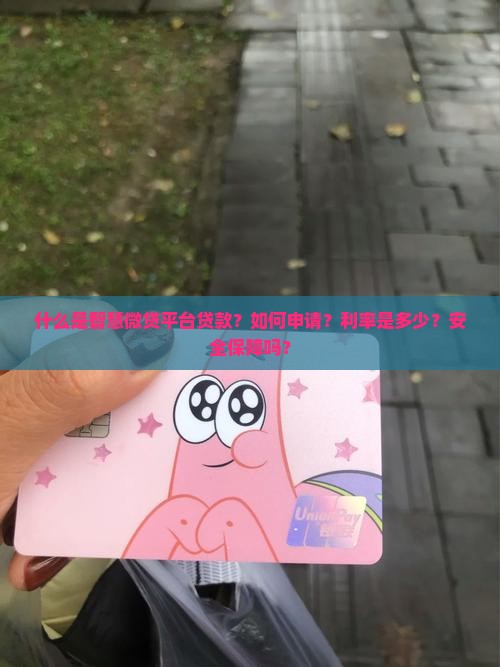 什么是智慧微贷平台贷款