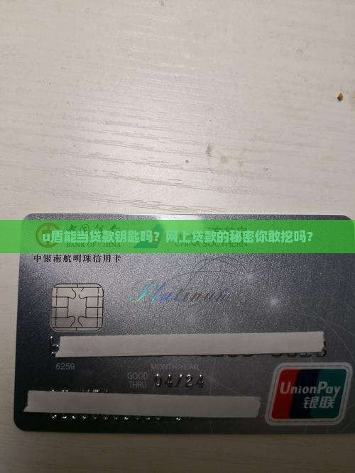 u盾可以网上贷款吗