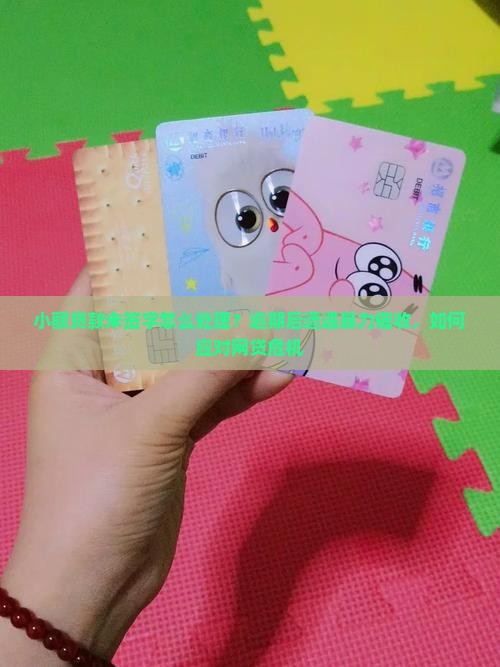 小额贷款未签字怎么处理