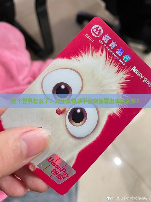为何贷款平台这么多
