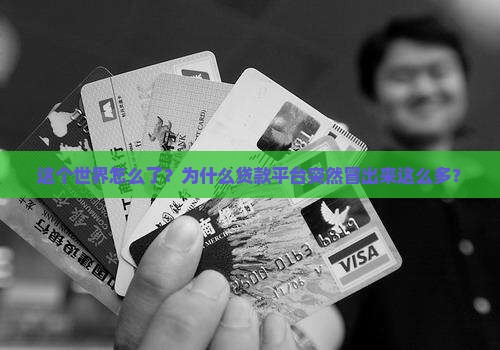 为何贷款平台这么多