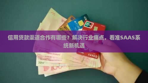 信用贷款渠道合作有哪些