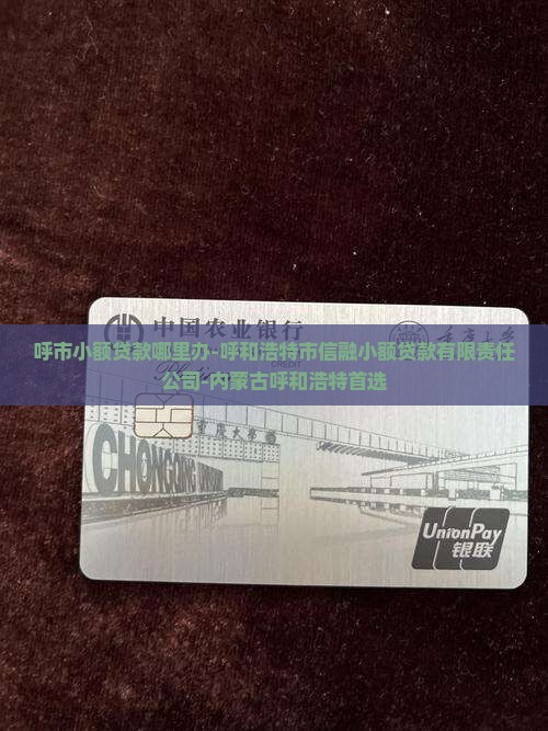 呼市小额贷款在哪里办