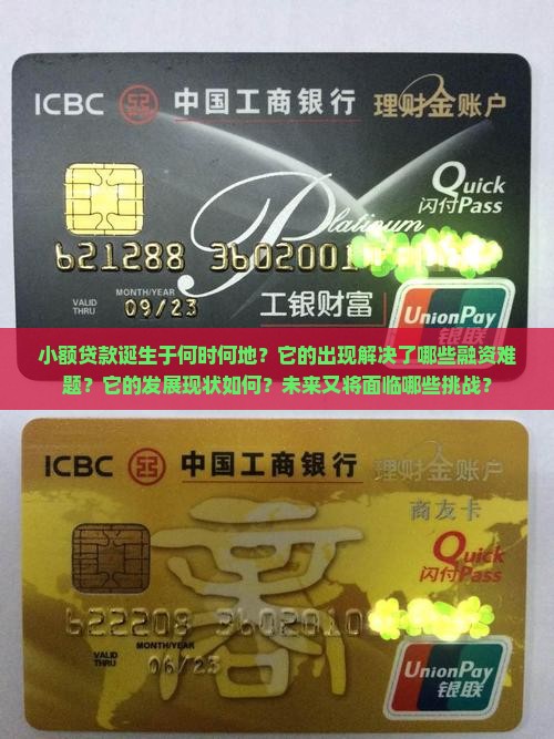 小额贷款诞生于