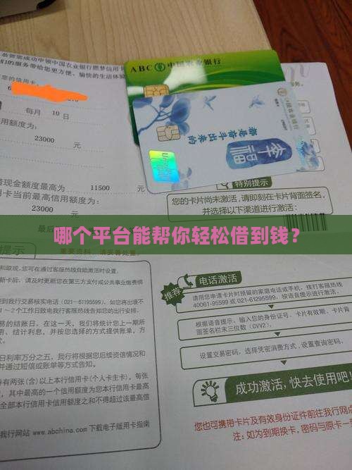 什么平台可以下贷款