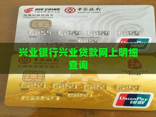 兴业银行网上贷款明细