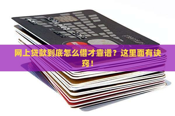 一般网上贷款怎么借