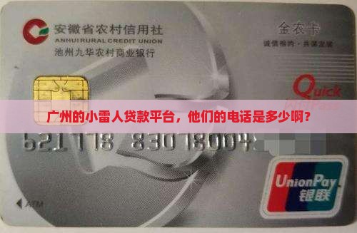 广州小雷人贷款平台电话