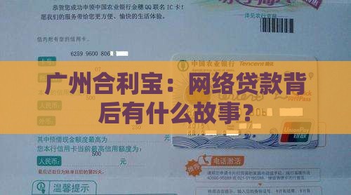 广州合利宝网络贷款