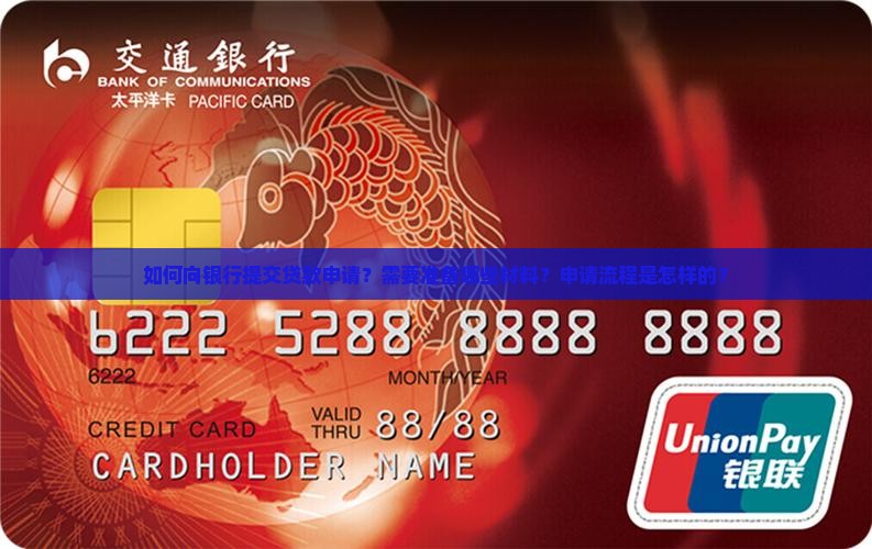 向银行提交贷款