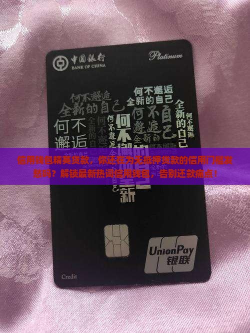 信用钱包精英贷款