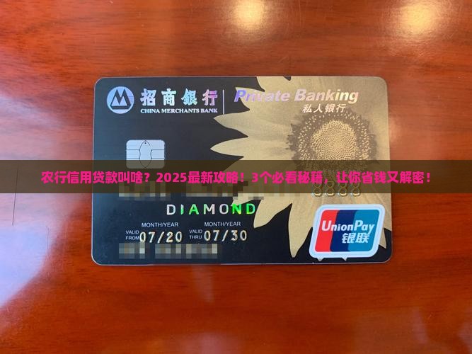 农行的信用贷款叫什么