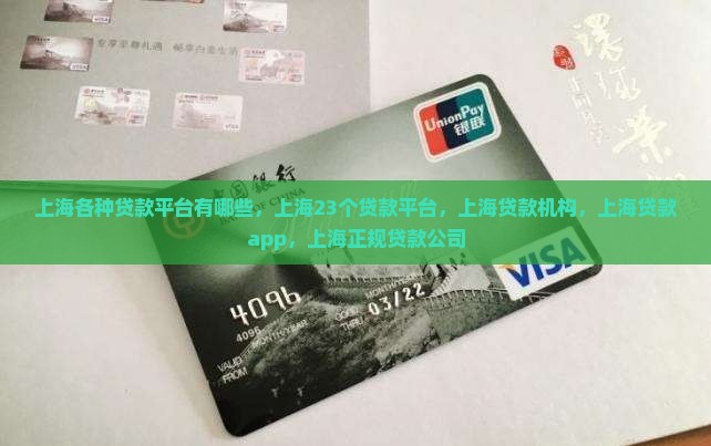 上海各种贷款平台有哪些