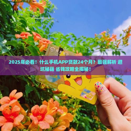 什么手机app贷款24个月