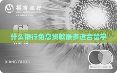 什么银行免利息贷款最多
