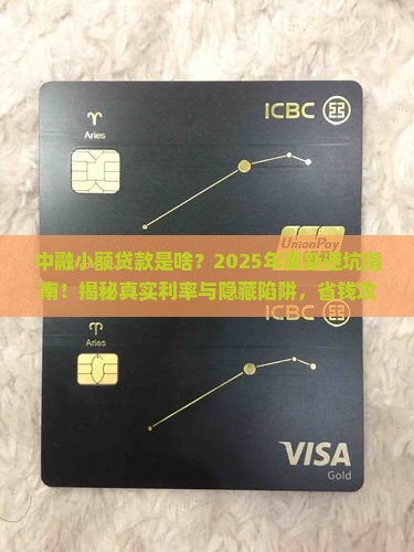 中融小额贷款是啥