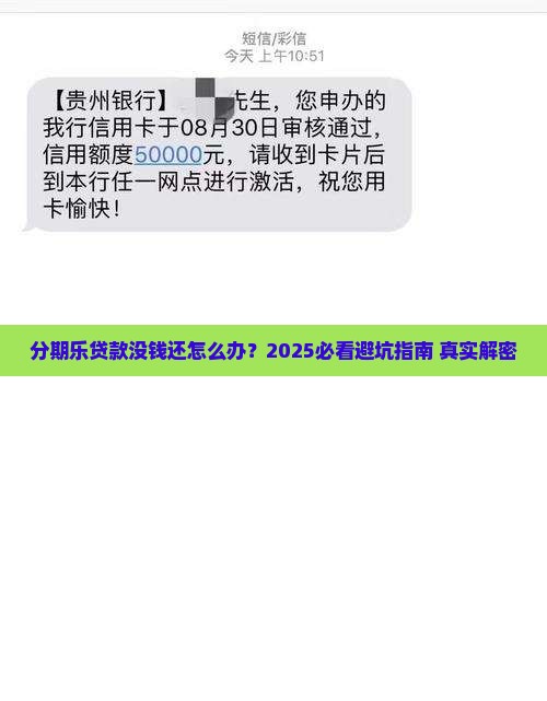分期乐贷款没钱还怎么办