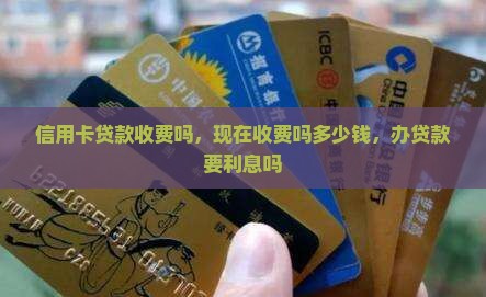 信用卡贷款收费吗