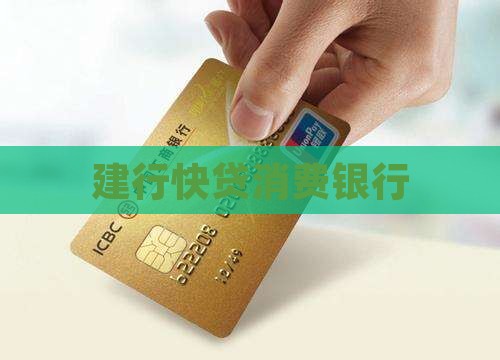 快贷综合消费贷款