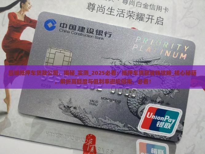 应城抵押车贷款公司