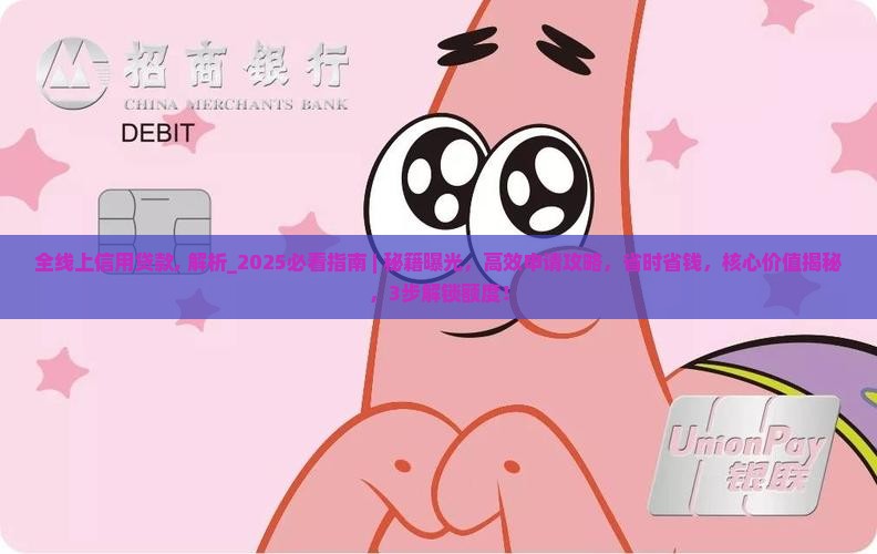 全线上信用贷款