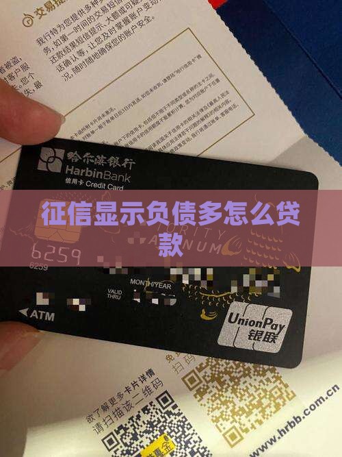 征信显示负债多怎么贷款