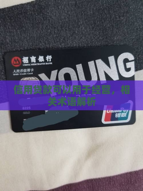 信用贷款可以用于经商