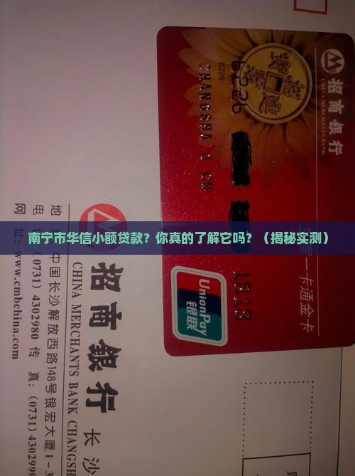 南宁市华信小额贷款