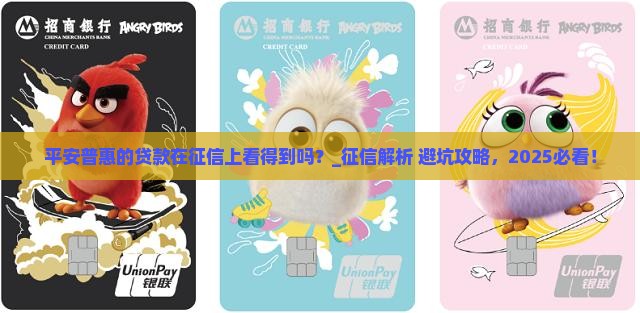 平安普惠的贷款在征信上看得到吗