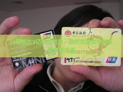 3亿低息贷款是什么公司