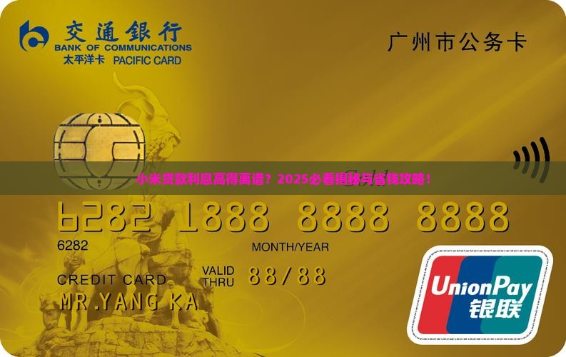 小米贷款收高额利息