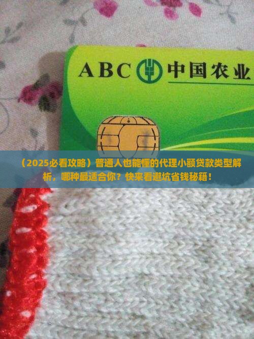代理的小额贷款有哪些类型
