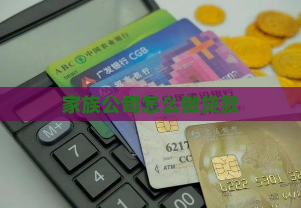 家族公司怎么做贷款