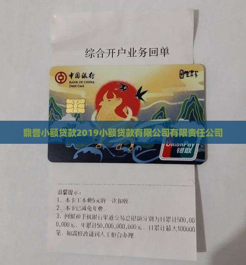 鼎誉小额贷款2019
