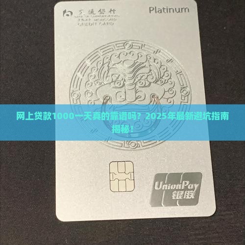 网上贷款1000一天